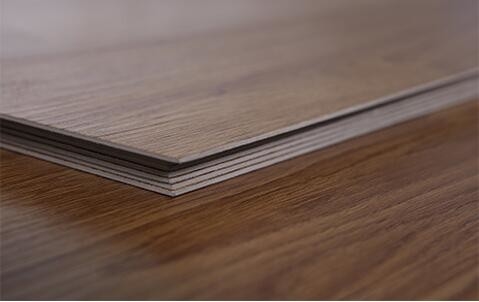 6'' And 36'' PVC Self Adhesive LVT Flooring 2.0mm Thickness 0.07mm Wear Layer